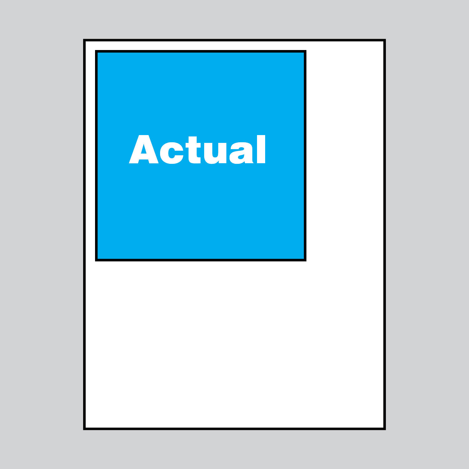 Actual Size